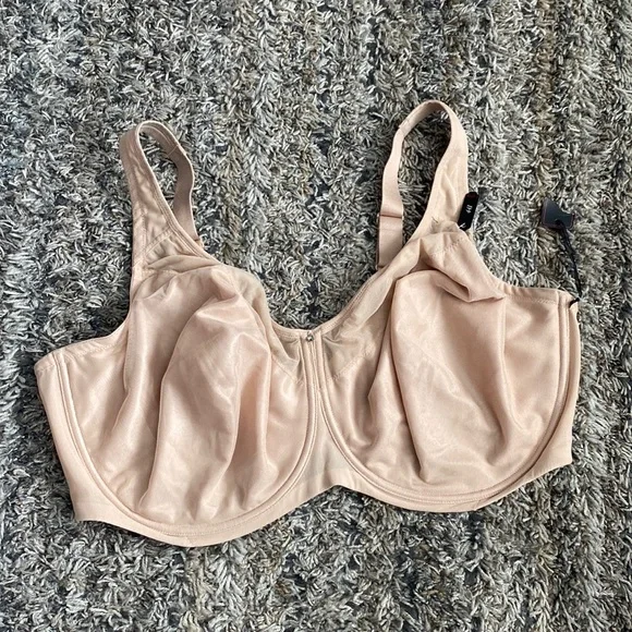 1st & curve, Intimates & Sleepwear, Nwt St Curve Beige Nude Full Coverage  Underwire Bra Size 44i